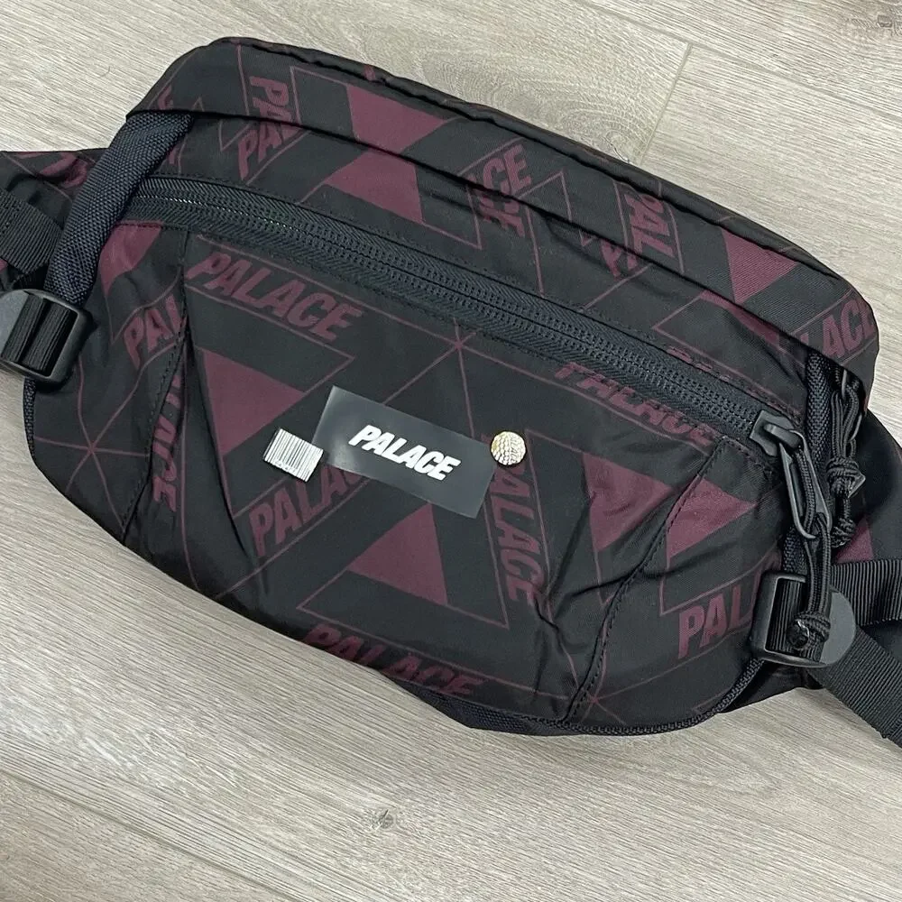 Palace FW17 Bun Bag Purple Black Waist Pack SF